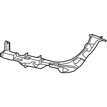 BMW 51-64-2-990-179 Bracket Headlight Left
