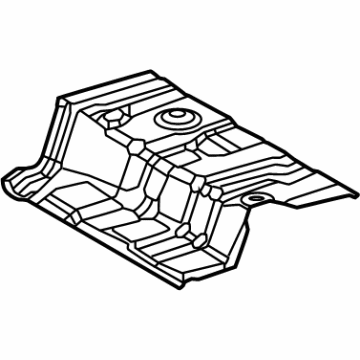 Toyota 58327-0A020 Heat Shield