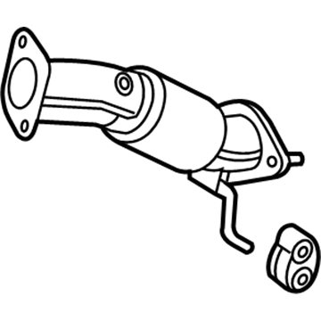 Hyundai 28610-3Q000 Front Muffler Assembly