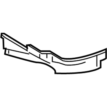 BMW 51-12-7-042-125 Heat Insulation, Cross Rear Left