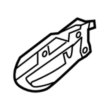 Hyundai 82610-3X000-RY Interior Door Handle Assembly, Left