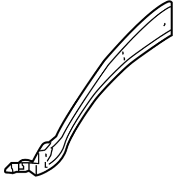 Hyundai 64583-C1700 Panel-Fender Apron Upper Outer Rear, RH