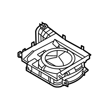 Hyundai 97114-AA000 Case-Blower, UPR