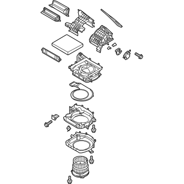 Hyundai 97100-AB010 Blower Unit