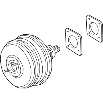 Honda 46400-S9V-A11 Power Assembly, Master (9"+9")