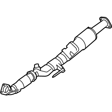 Nissan 20010-ZX10A Exhaust Tube Front W/Catalyst