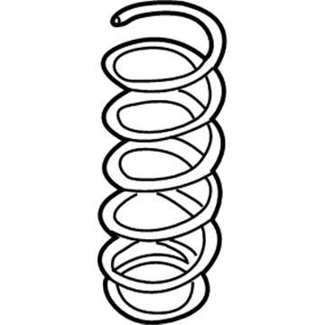 Nissan 55020-2B011 Spring-Rear Suspension