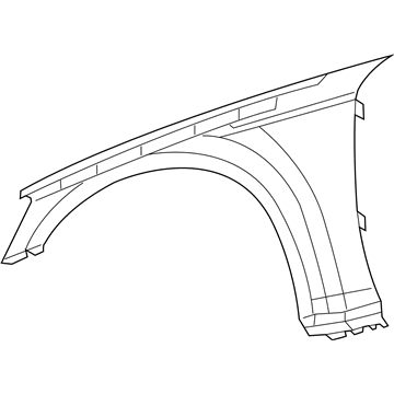 Mopar 55113438AD Fender-Front