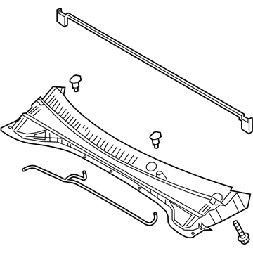 Kia 86150G5000 Cover Assembly-Cowl Top