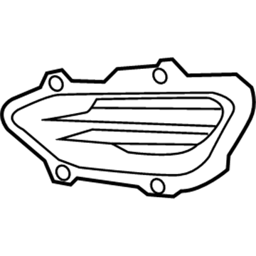 Hyundai 86563-B8000 Cover-Front Fog Lamp Blanking, LH