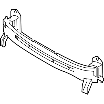 Hyundai 86530-B8200 Rail Assembly-Front Bumper