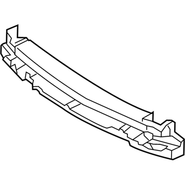 Hyundai 86520-B8100 Absorber-Front Bumper Energy
