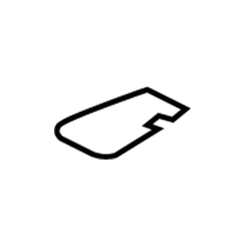 Hyundai 89161-3M000 Cover-Rear Buckle, LH