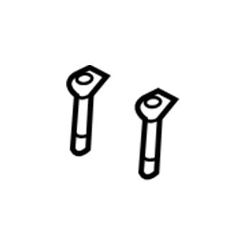 Hyundai 89370-3N550-NYM Guide Assembly-HEADREST Rear Seat