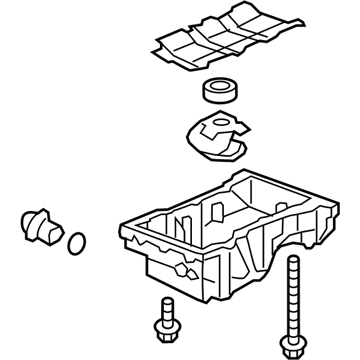 GM 12666371 Oil Pan