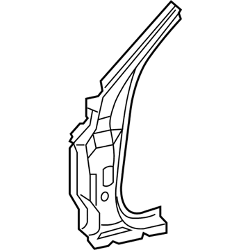 Lexus 61106-30903 Reinforce Sub-Assembly, Front Body Pillar