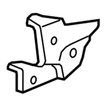Lexus 52142-33090 Arm, Front Bumper, Upper LH