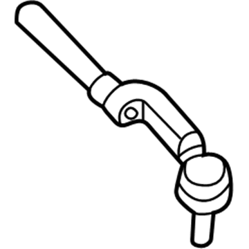 Mopar 5072445AA Tie Rod-Tie Rod End