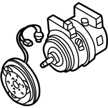 Nissan 92600-0Z800 Compressor-Cooler