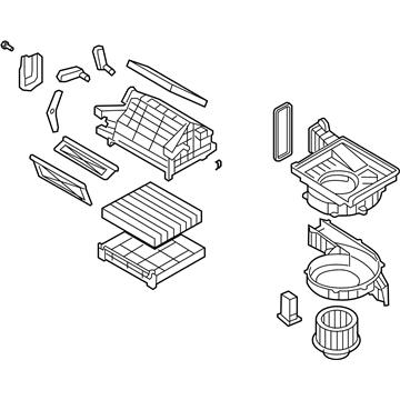 Hyundai 97100-3K220 Blower Unit