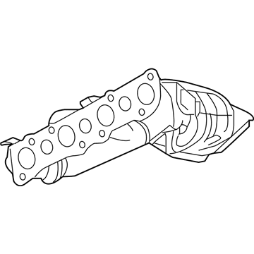 Infiniti 14002-1CX0B Manifold Exhaust W/CAT