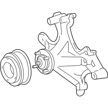 Lexus 16630-50011 PULLEY Assembly, IDLER