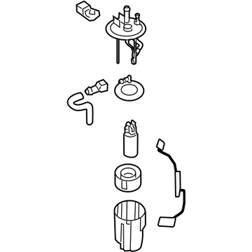 Hyundai 31110-3Q650 Fuel Pump & Sender Module Assembly