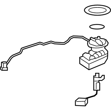 GM 19210867 Fuel Tank Fuel Pump Module Kit (W/O Fuel Level Sensor)