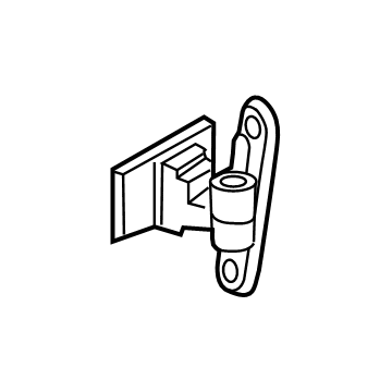 BMW 41-51-7-420-089 Door Hinge, Bottom Left