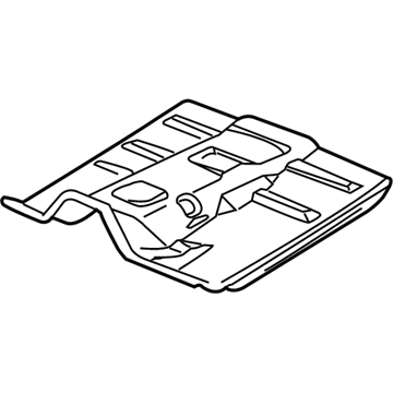 GM 12549465 Panel, Front Floor