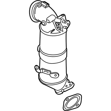 GM 12674521 Warm Up 3Way Catalytic Convertor Assembly