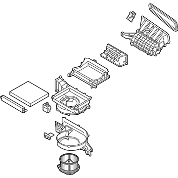 Hyundai 97100-S8520 Blower Unit