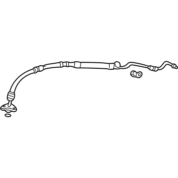 Honda 53713-SCV-A02 Hose, Power Steering Feed (Driver Side)