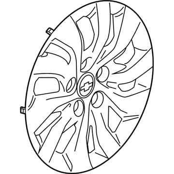 GM 23198817 Wheel Cover