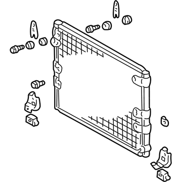 Toyota 88460-AZ011 Condenser Assembly