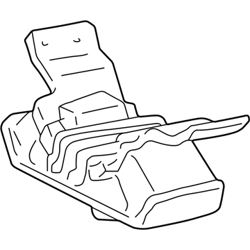 Toyota 12371-62120 Rear Mount