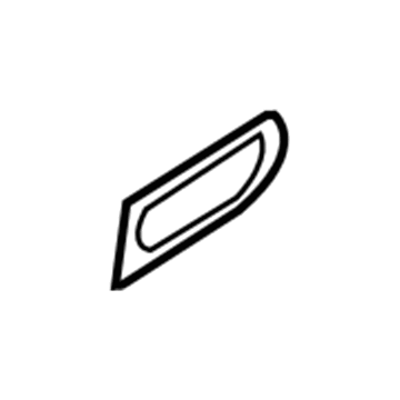 Nissan 80654-1HL0A Gasket-Outside Handle