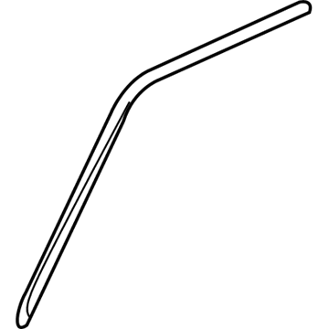 GM 15012833 Weatherstrip, Front Side Door Roof Drip