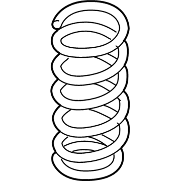 Nissan 55020-3GP0A Spring - Rear Suspension