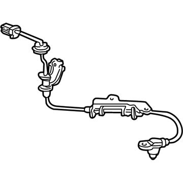 Honda 57475-S2A-003 Sensor Assembly, Left Rear