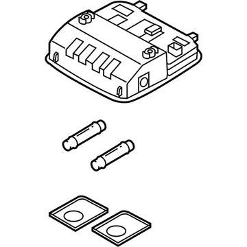 Hyundai 92800-A5000-TX Overhead Console Lamp Assembly