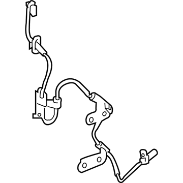 Kia 599103V001 Sensor Assembly-Abs Rear Wheel