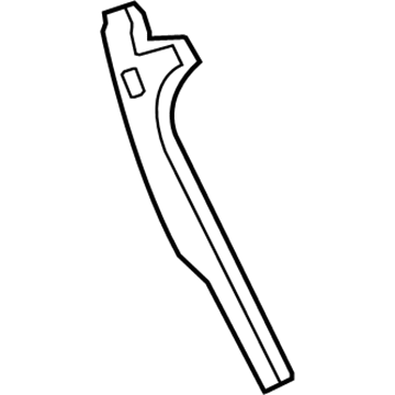 Nissan 77650-JM00A Pillar-Back, Outer RH