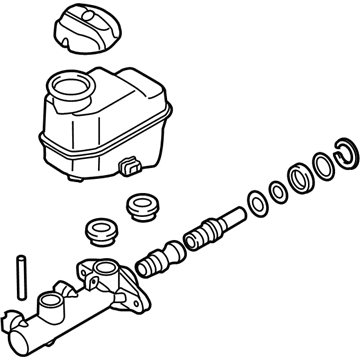 Kia 585103M000 Cylinder Assembly, Brake