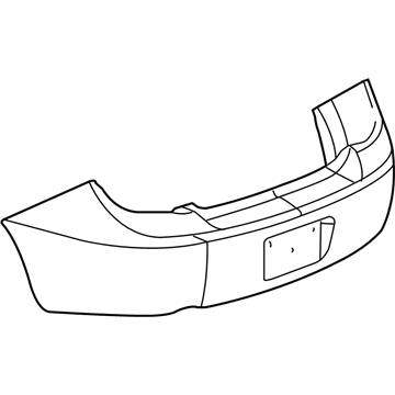 GM 19120695 Bumper Cover