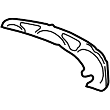 Honda 78171-S0X-A01 Visor Assy., Meter (Lower)
