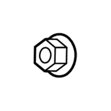 GM 11548360 Upper Control Arm Nut