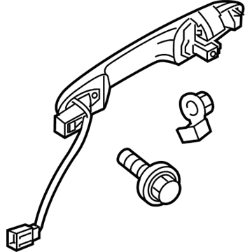 Honda 72140-T5A-J01ZA Handle Assy., R. FR. Door (Outer) *YR585* (Smart) (SUNSET ORANGE 2)