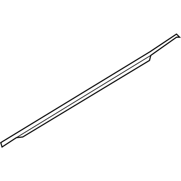 Nissan 82820-CA000 Moulding-Rear Door Outside, RH
