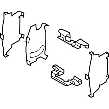 Infiniti 41080-CA00J Disc Brake Kit